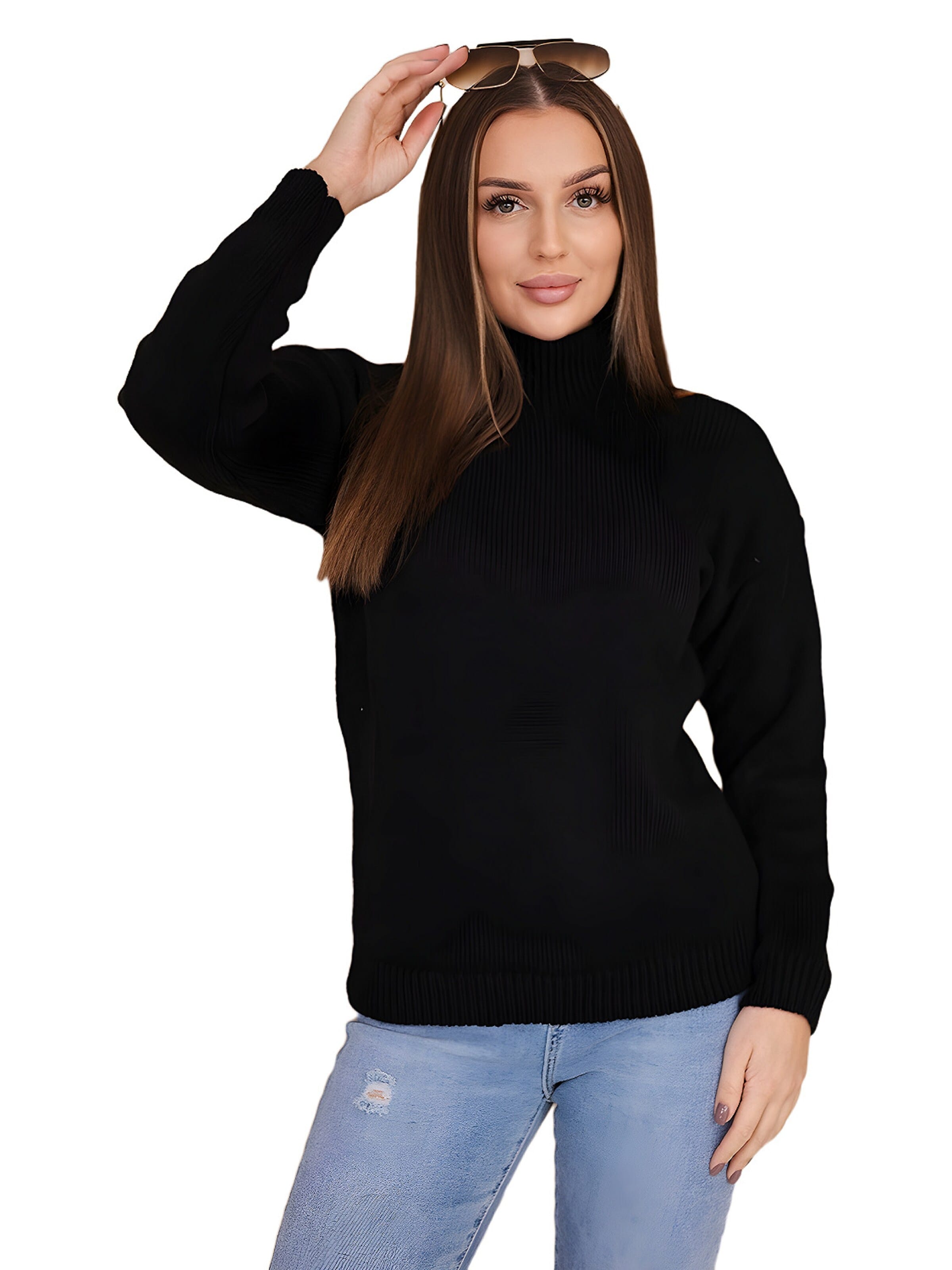 Lumera Pullover‌‌ in Schwarz: Vorderseite