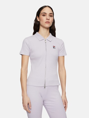 Tricou de la FILA pe mov: față
