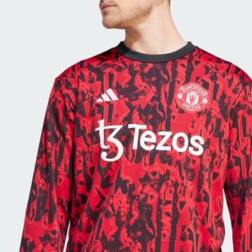 ADIDAS PERFORMANCE Sportsweatshirt 'Manchester United' in Rot
