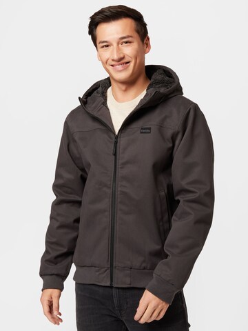 Iriedaily Weatherproof jacket 'Steady' in Grey: front