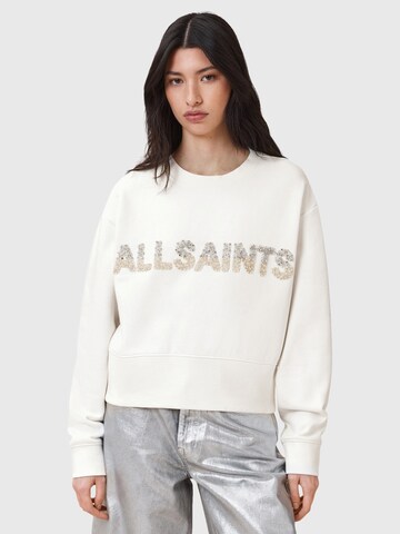 Sweat-shirt 'PEARL SEPARO' AllSaints en blanc : devant