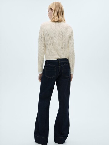 MANGO Strickjacke 'CUCHI' in Beige