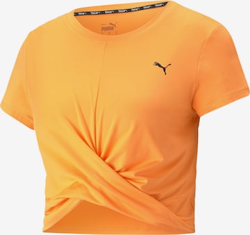 T-shirt fonctionnel 'YOGINI LITE' PUMA en orange : devant