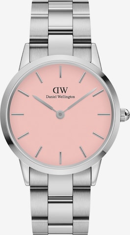 Orologio analogico ' ICONIC BLUSH ' di Daniel Wellington in argento: frontale