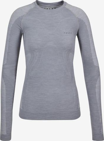 FALKE Base Layer in Grey: front