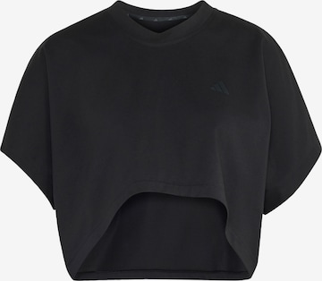 ADIDAS PERFORMANCE - Camisa funcionais 'PrimeLift' em preto: frente