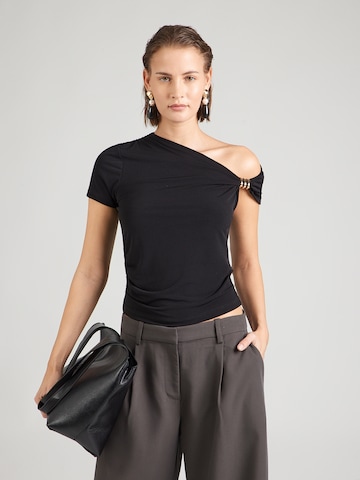 ABOUT YOU Shirt 'Cora' in Black: front