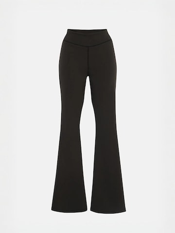 Hiccup - Flared Leggings em preto