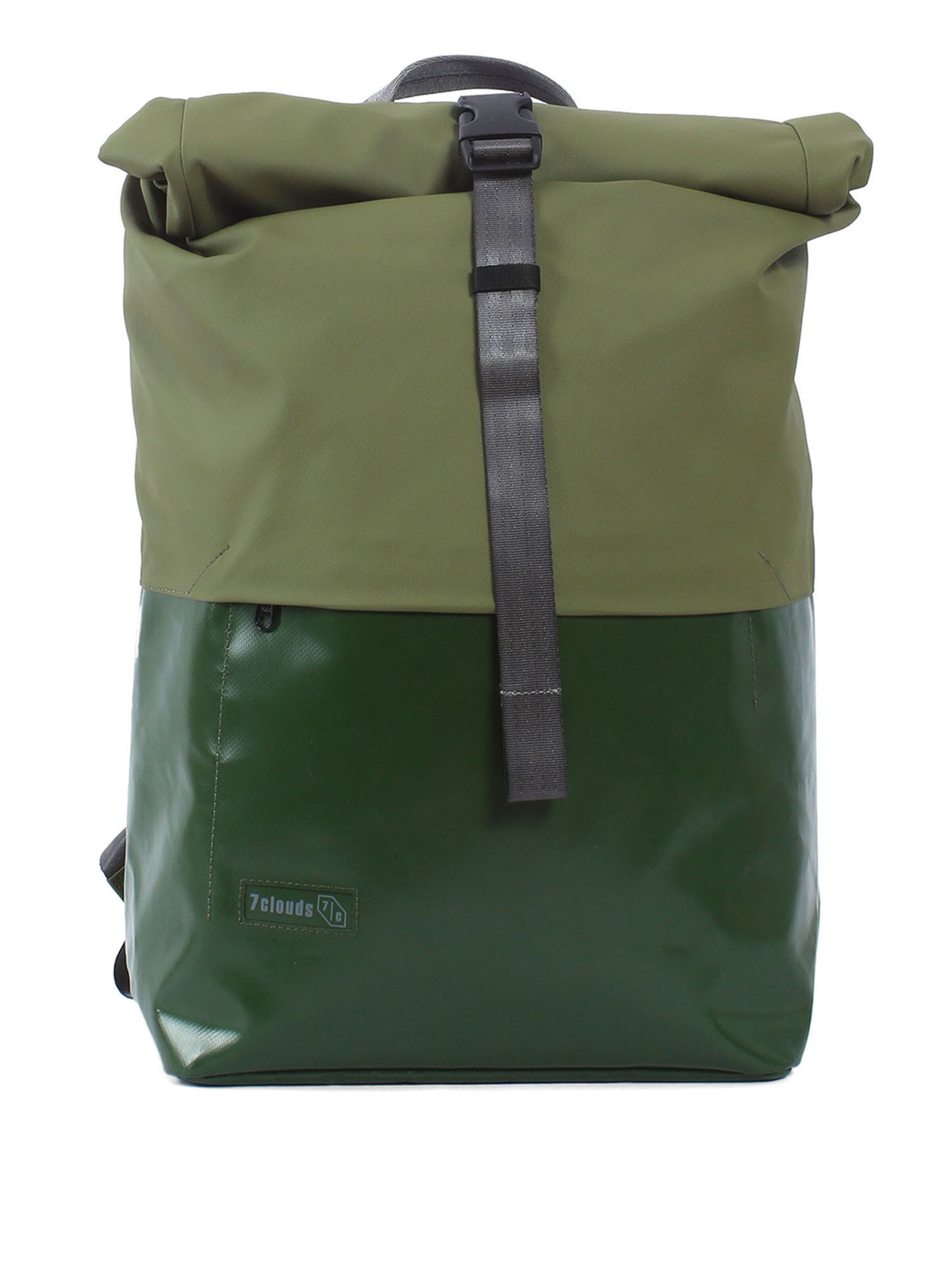 7clouds Rucksack 'Nomo 7.1' in Grün: Vorderseite