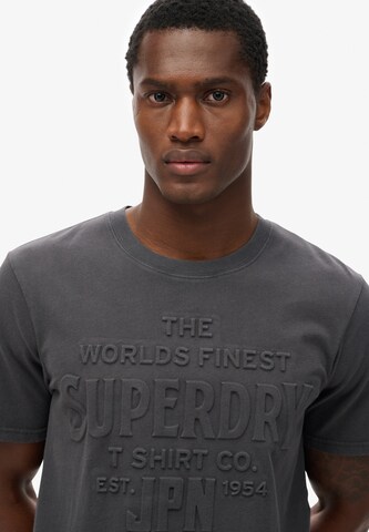 T-Shirt Superdry en noir