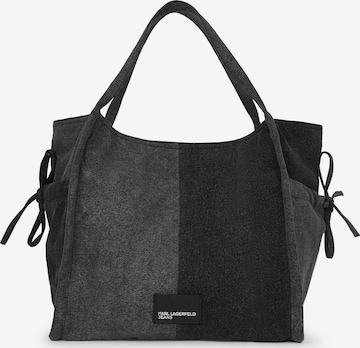 juoda KARL LAGERFELD JEANS Pirkinių krepšys: priekis