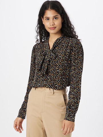 SCOTCH & SODA Blouse in Zwart: voorkant