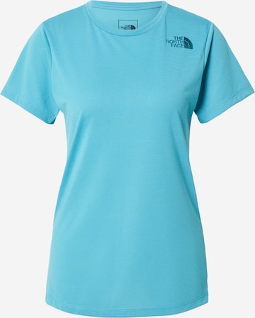 THE NORTH FACE Koszulka funkcyjna w kolorze niebieski: przód