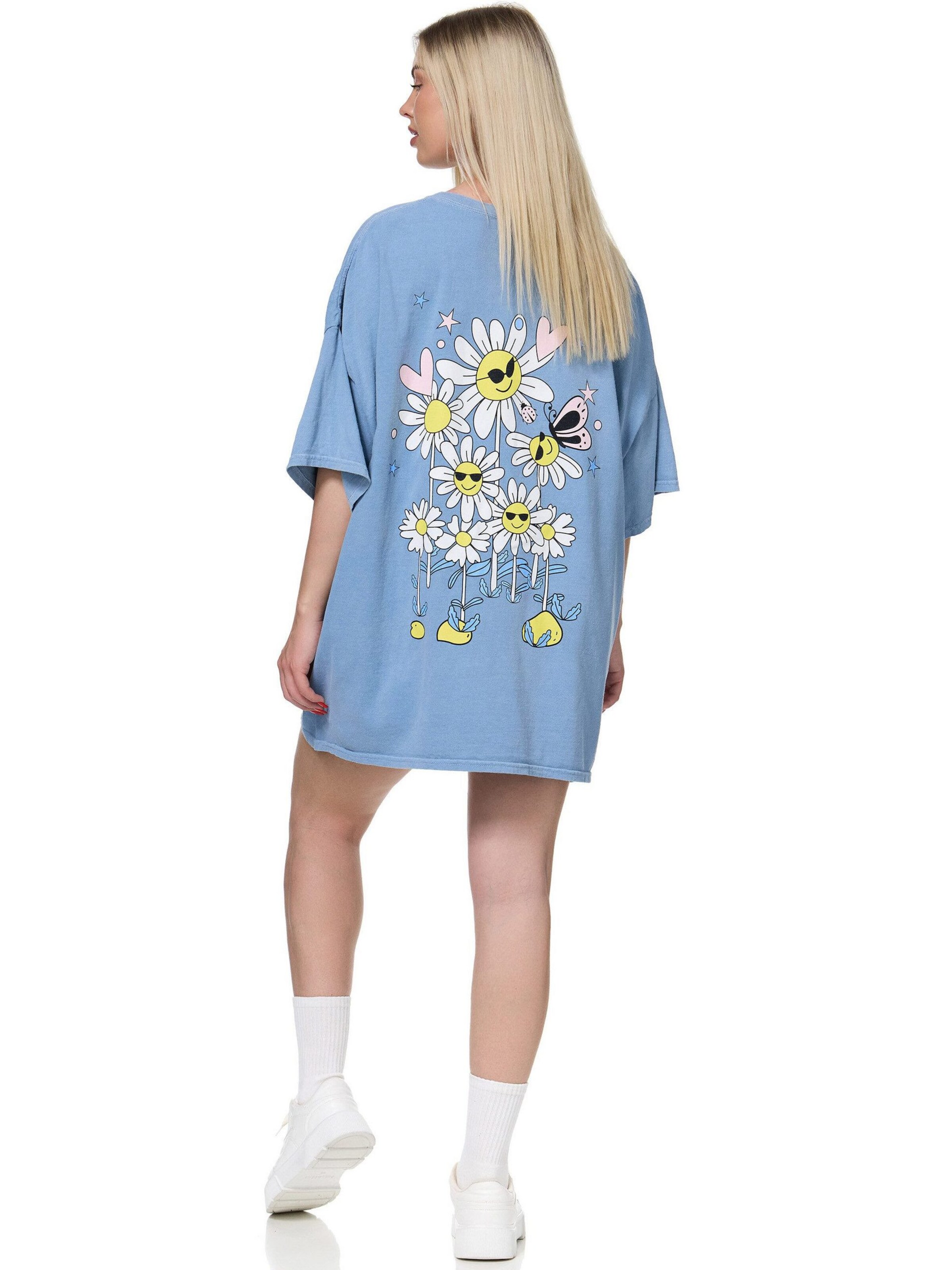 Worldclassca Oversizeshirt‌‌‌ in Blau