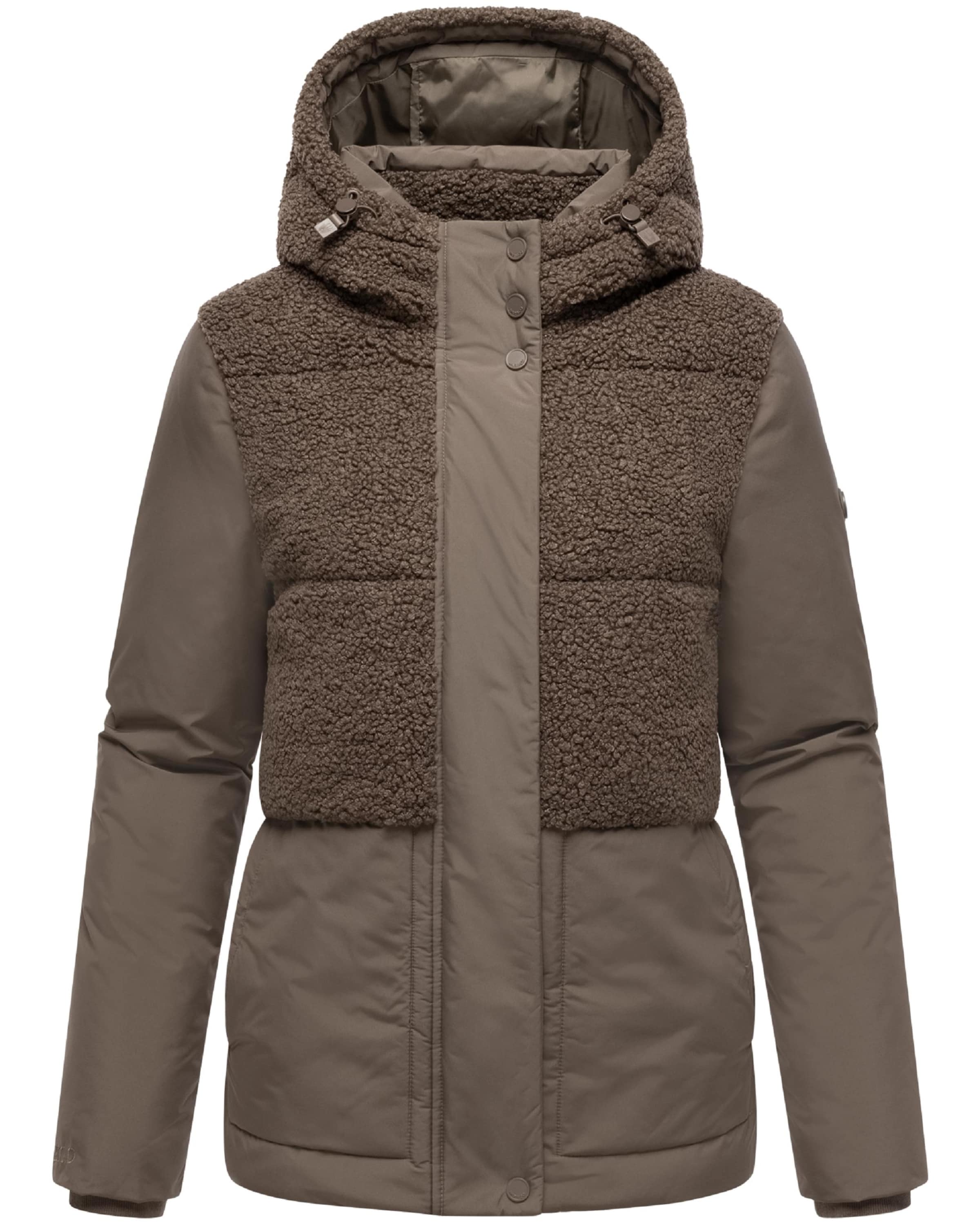 Giacca invernale 'Sheeta 16' di MARIKOO in marrone: frontale
