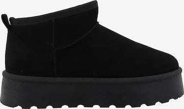 Botine de la TOM TAILOR pe negru: față