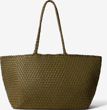 L37 HANDMADE SHOES Shopper 'SUMMER AFFAIR' i grøn: forside