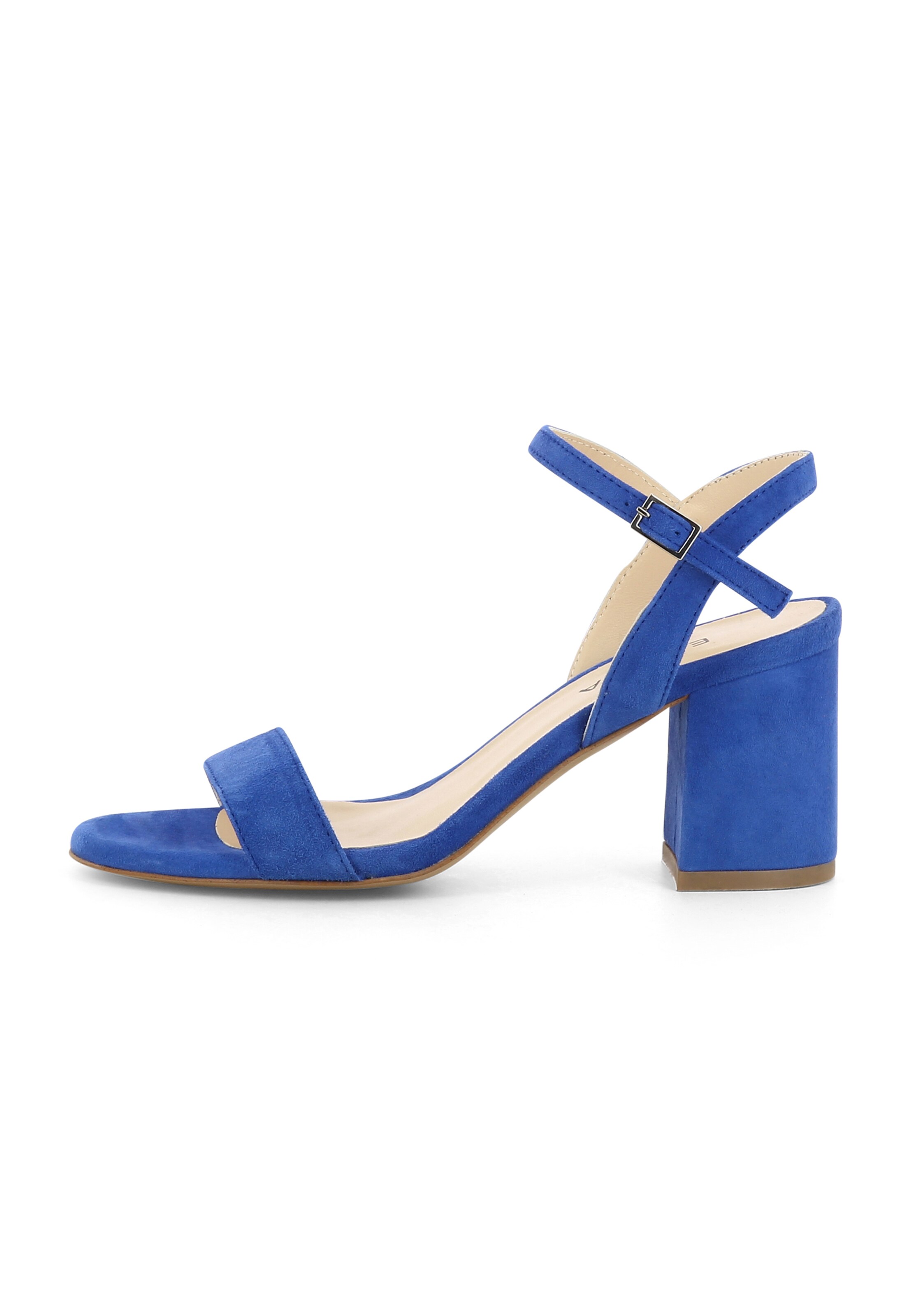 EVITA Strap Sandals 'AMBRA' in Blue: front