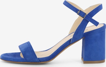 EVITA Sandalette 'AMBRA' in Blau: Vorderseite