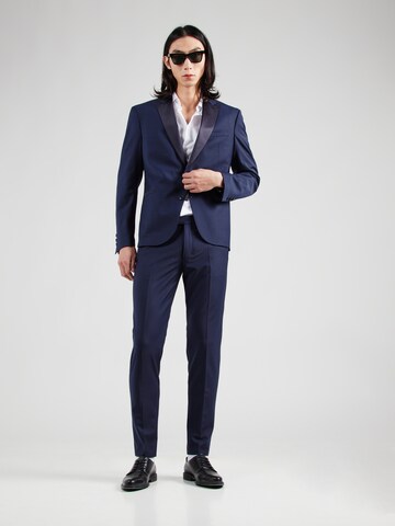 Regular Pantalon à plis 'Piet' DRYKORN en bleu