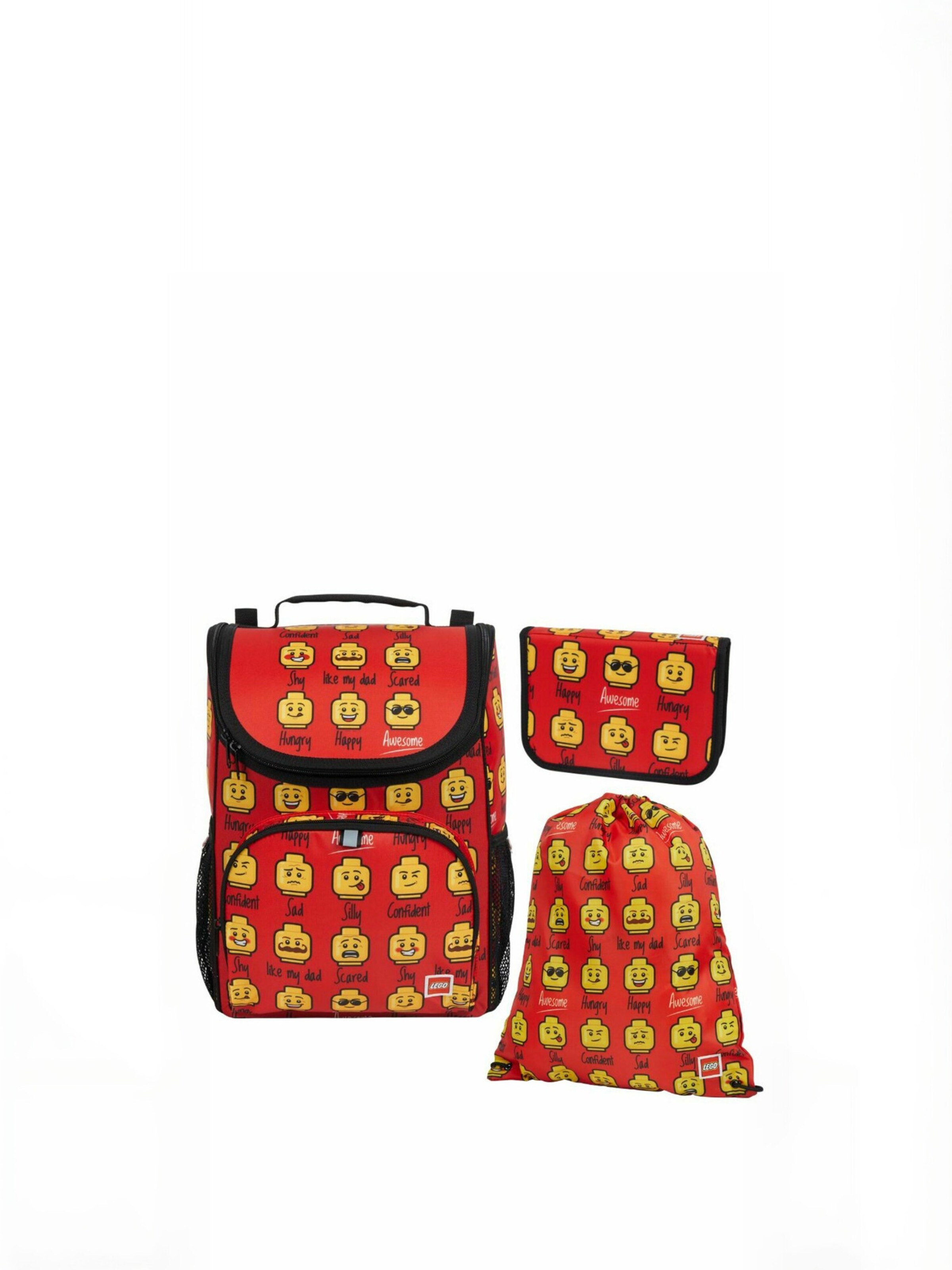 Sac ' Core ' LEGO® Bags en rouge : devant