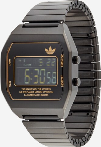 ADIDAS ORIGINALS Zegarek cyfrowy w kolorze czarny: przód