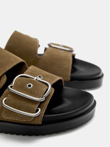 Pull&Bear Muiltjes in Bruin