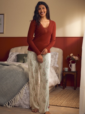 Pigiama 'Frestwick' di LAURA ASHLEY in rosso: frontale