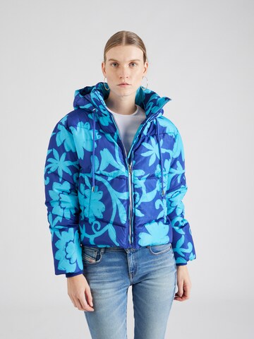 Derhy Between-Season Jacket 'FANNETTE' in Blue: front