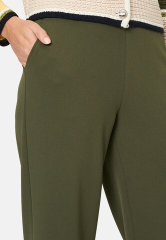 zero Slimfit Jerseyhose mit weitem Bein 28 Inch in Grün