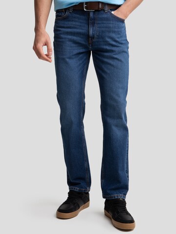 BIG STAR Slimfit Jeans 'TOROS' in Blauw: voorkant