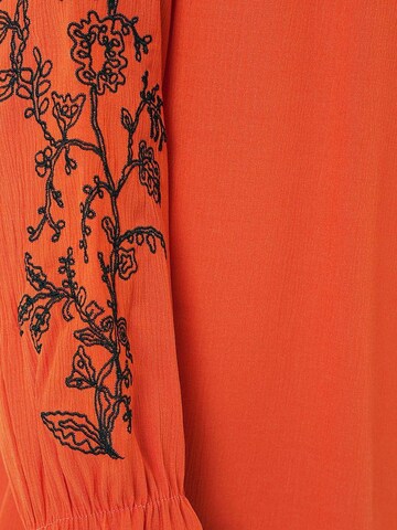 Camicia da donna di Bigdart in arancione