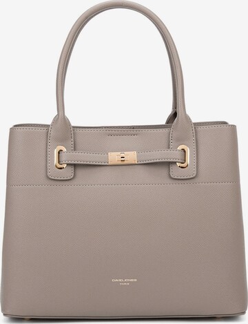 Borsa a mano di David Jones in grigio: frontale