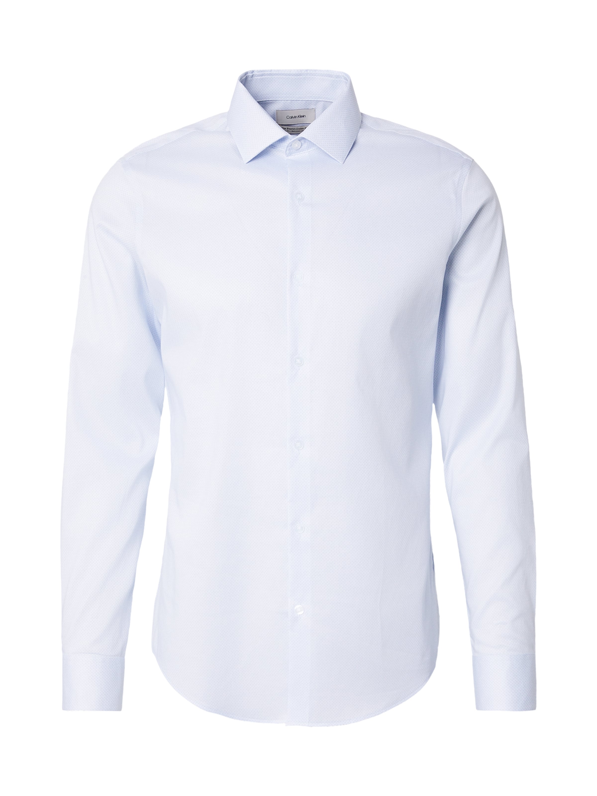 Calvin Klein Средняя посадка Рубашка в Синий: спереди