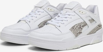 Baskets basses 'Slipstream Snake' PUMA en blanc