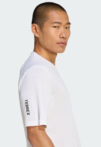 T-Shirt fonctionnel 'Xperior' ADIDAS TERREX en blanc