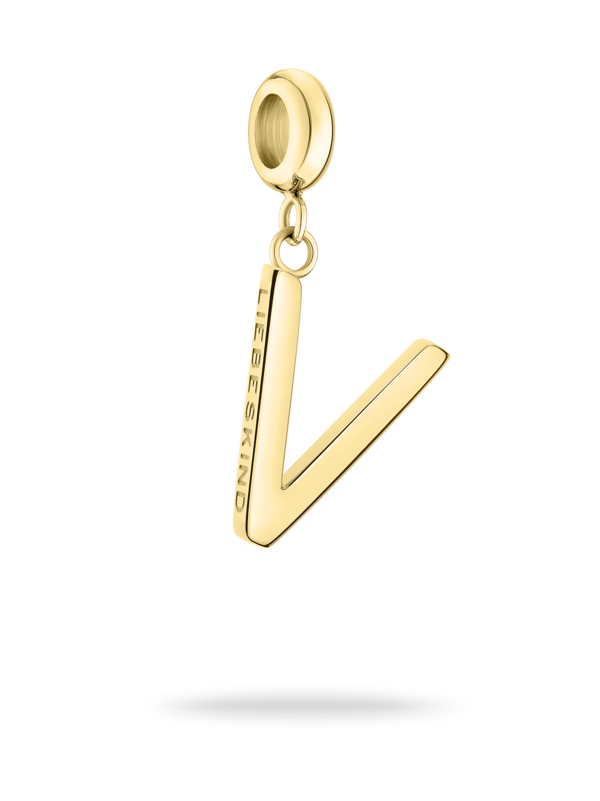 Liebeskind Berlin Anhänger in Gold: Vorderseite