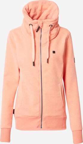 Alife and Kickin Sweatjacke 'VivianAK' in Orange: predná strana