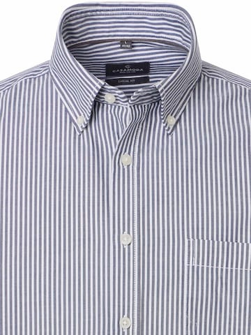 CASA MODA Regular fit Button Up Shirt in Blue
