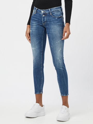 Skinny Jeans di Le Temps Des Cerises in blu: frontale