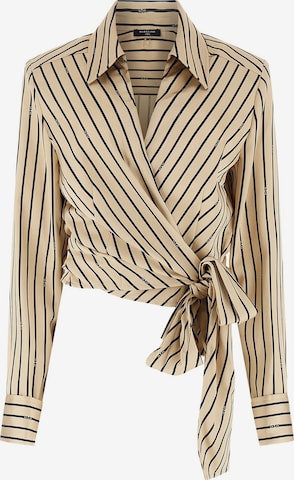 MARCIANO LOS ANGELES Blouse in Beige: front