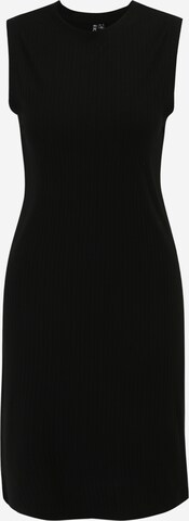 Pieces Tall Sukienka 'KYLIE' w kolorze czarny: przód
