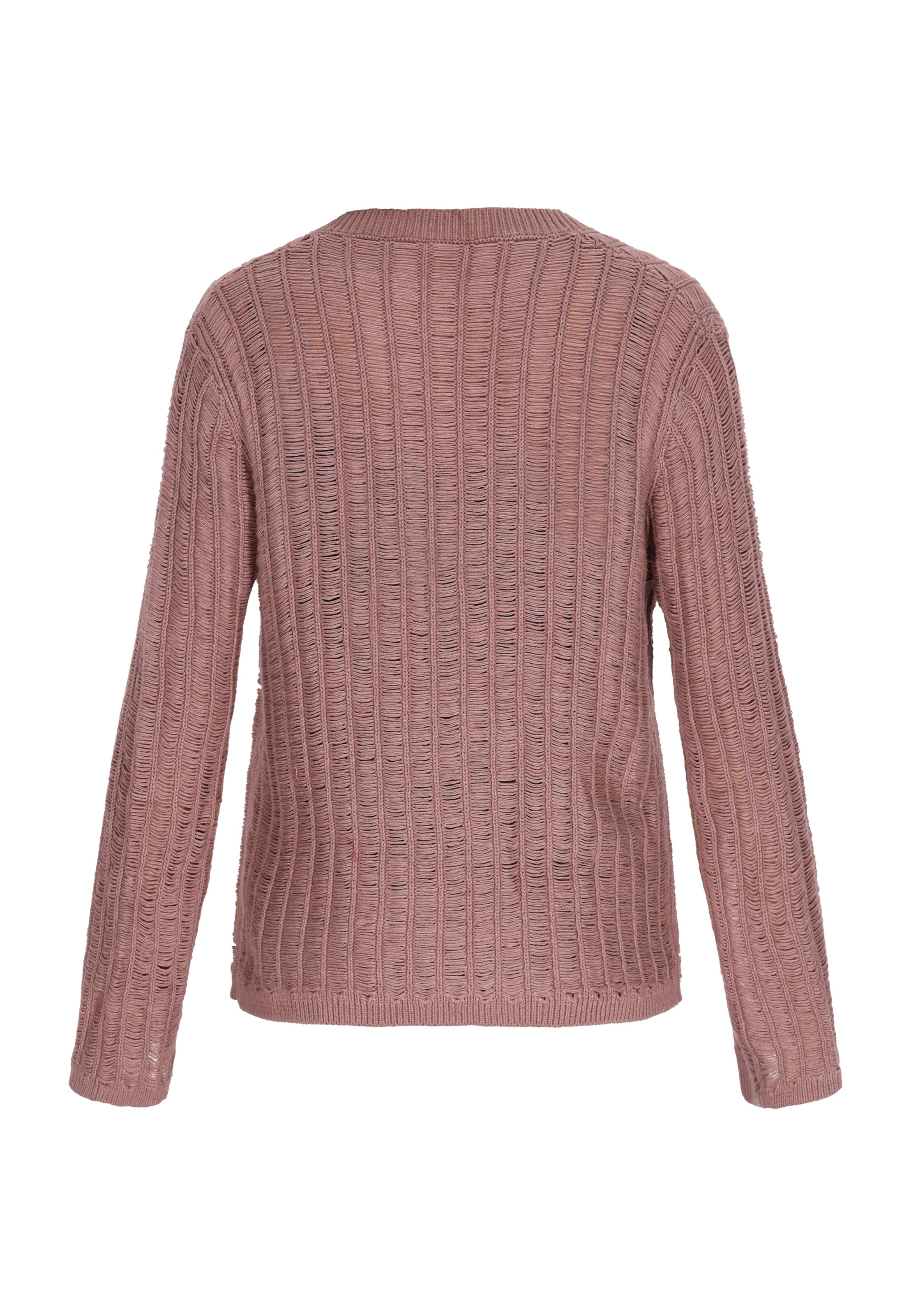 ROCKEASY Strickjacke in Lila