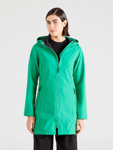ILSE JACOBSEN Přechodný kabát – zelená: přední strana