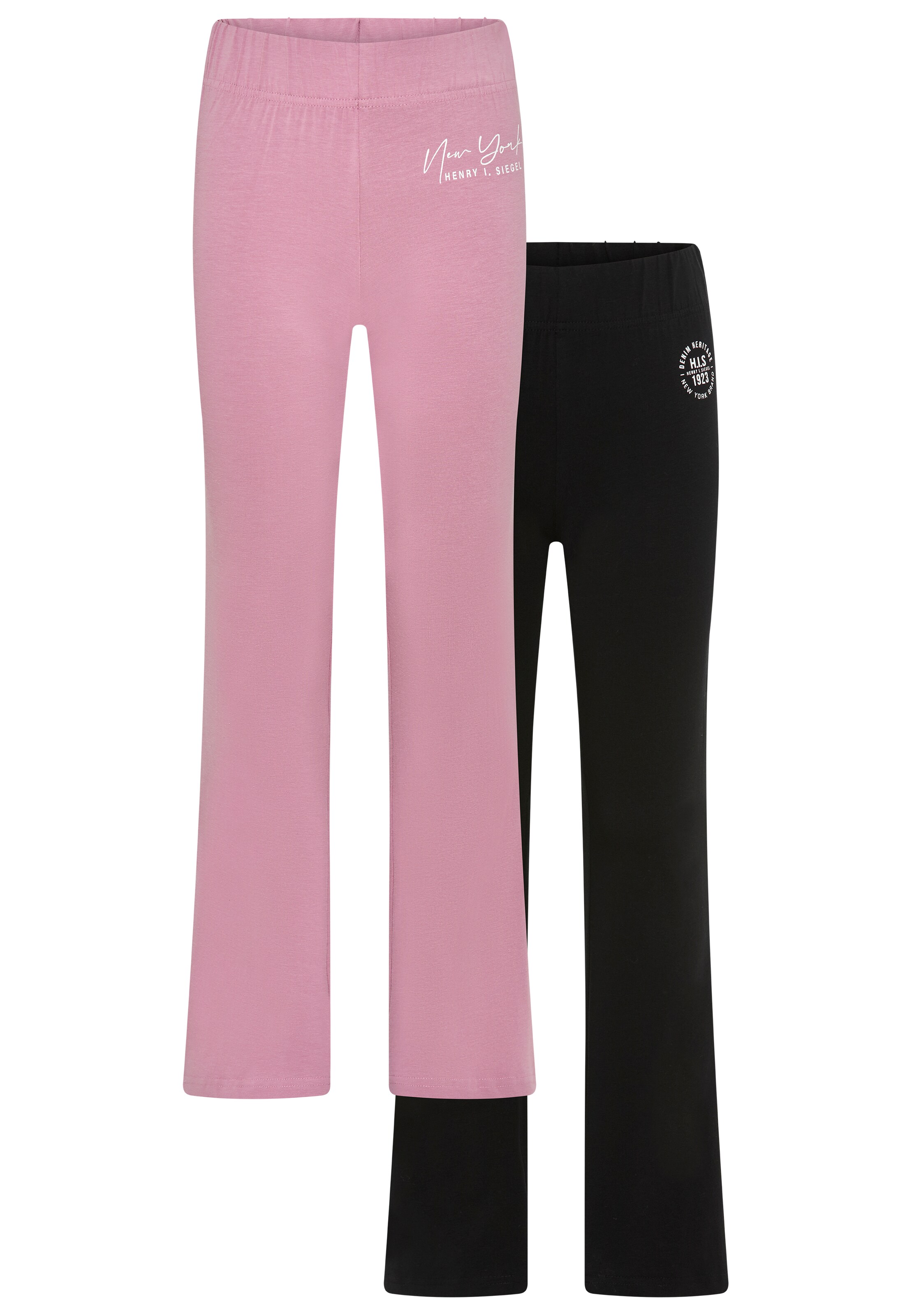 H.I.S EM Boot cut Pants in Pink: front