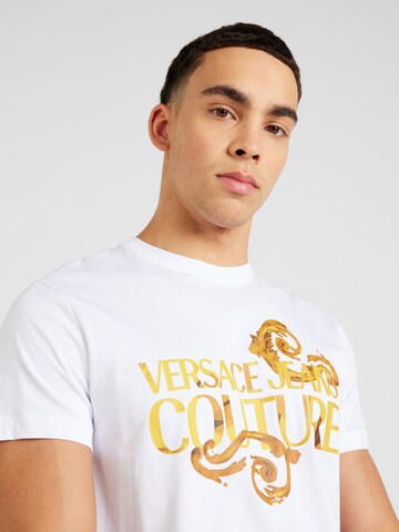 Maglietta '76UP600' di Versace Jeans Couture in bianco