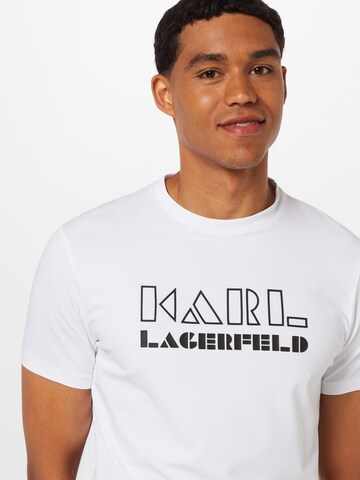 Karl Lagerfeld T-shirt i vit