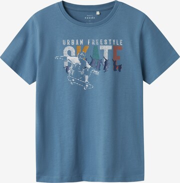 T-Shirt 'VICTOR' NAME IT en bleu : devant