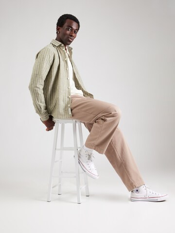 Casual Friday Regular fit Overhemd 'ANDRE' in Groen