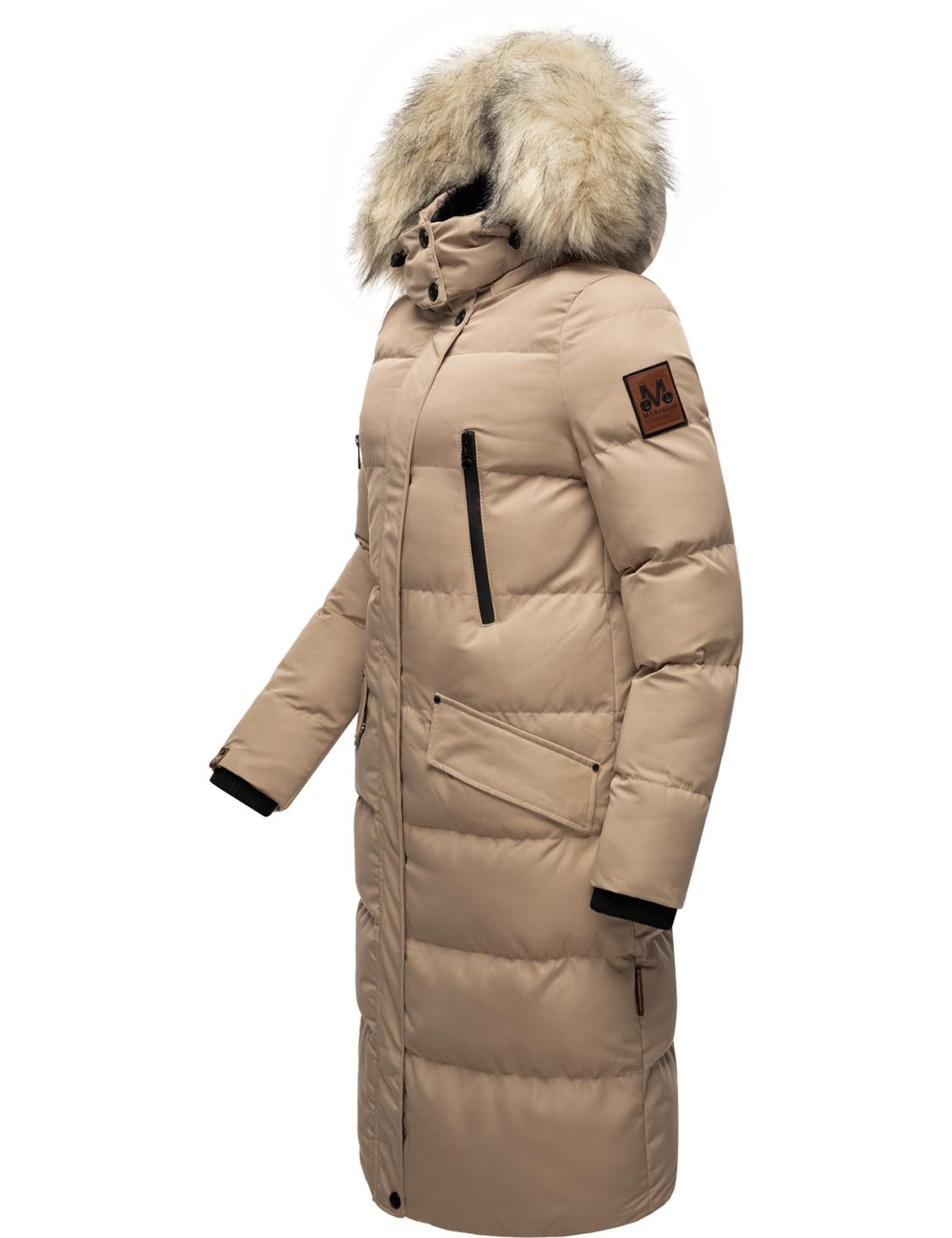 Manteau d’hiver 'Schneesternchen' MARIKOO en beige